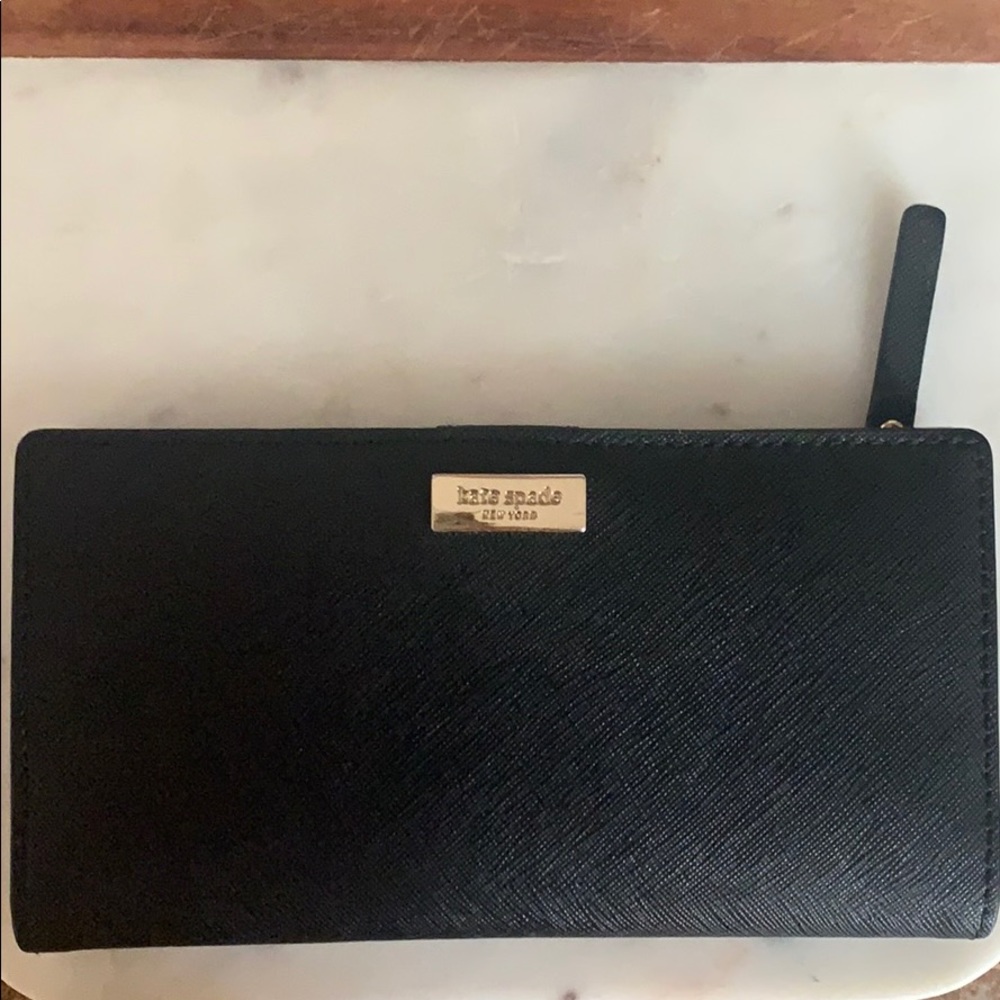 Kate Spade black wallet